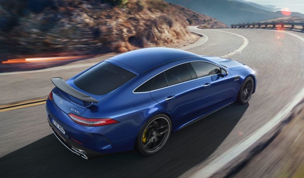 Interni della Mercedes-Benz AMG GT Coupé 4
