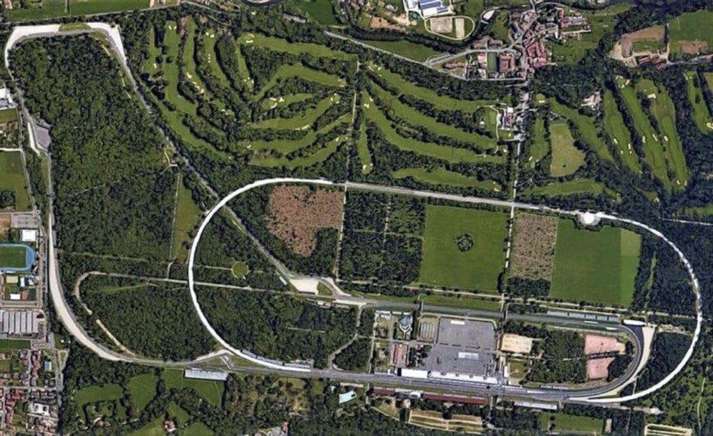 L'autodromo visto dall'alto