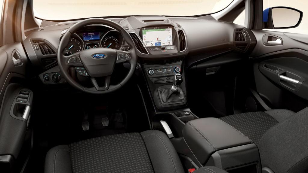 Interni della Ford C-Max