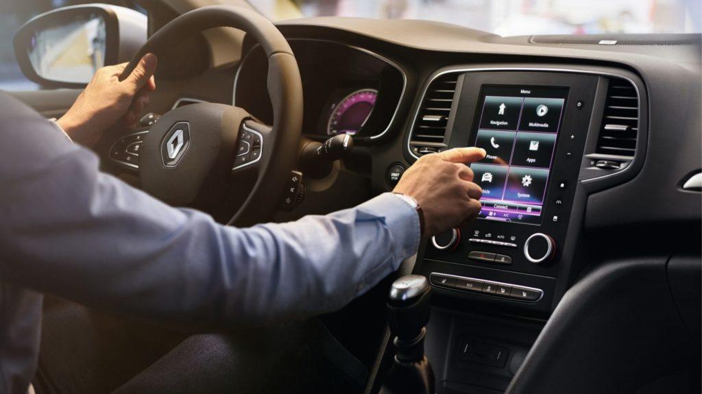Interni della Renault Megane Berlina