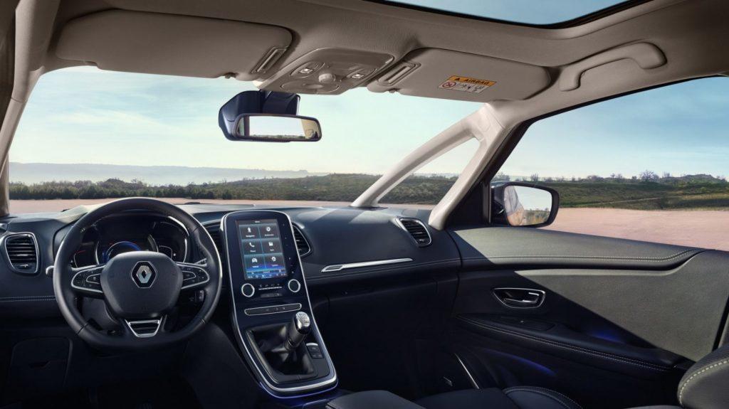 Interni della Renault Scenic