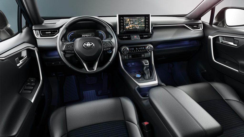 Interni della Toyota RAV4