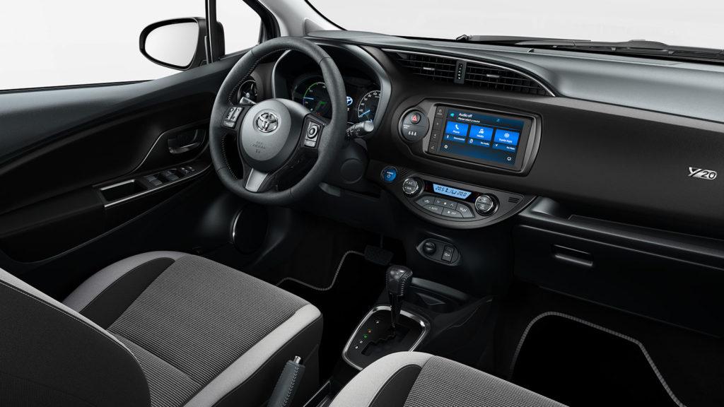 Interni della Toyota Yaris