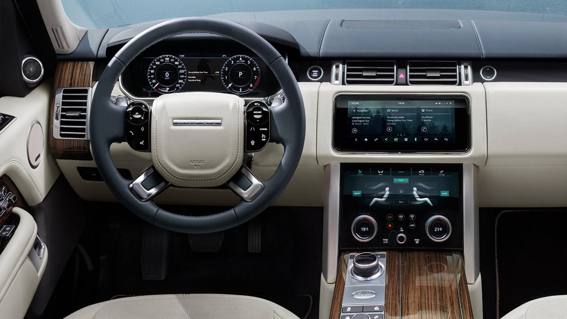 Interni della Range Rover