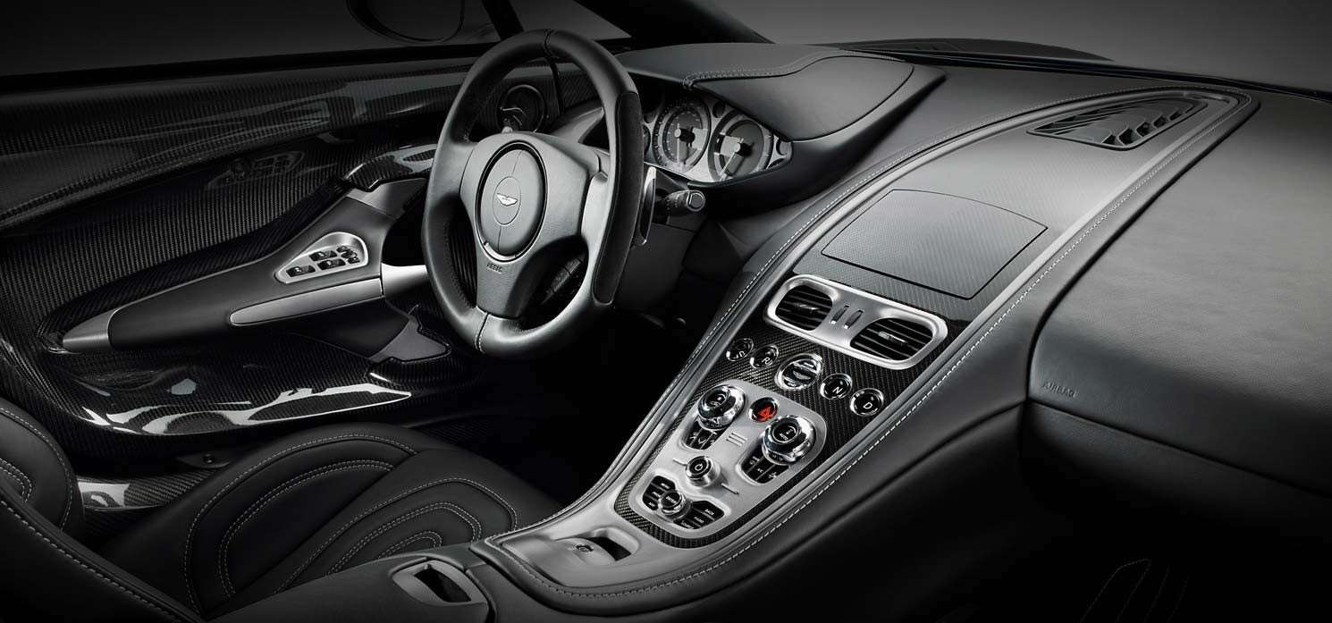 Interni della Aston Martin One-77