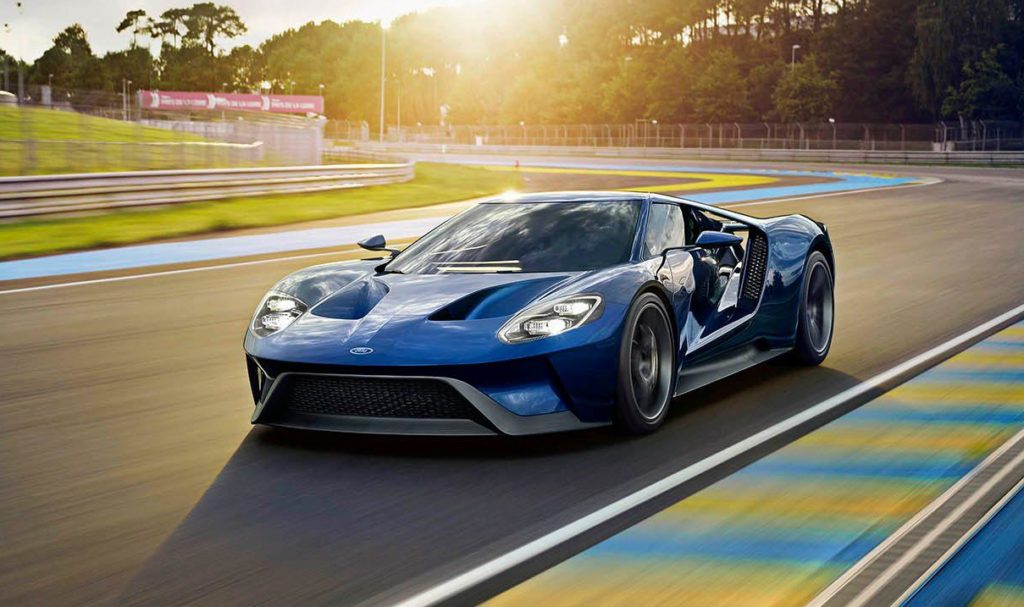 Ford GT su pista