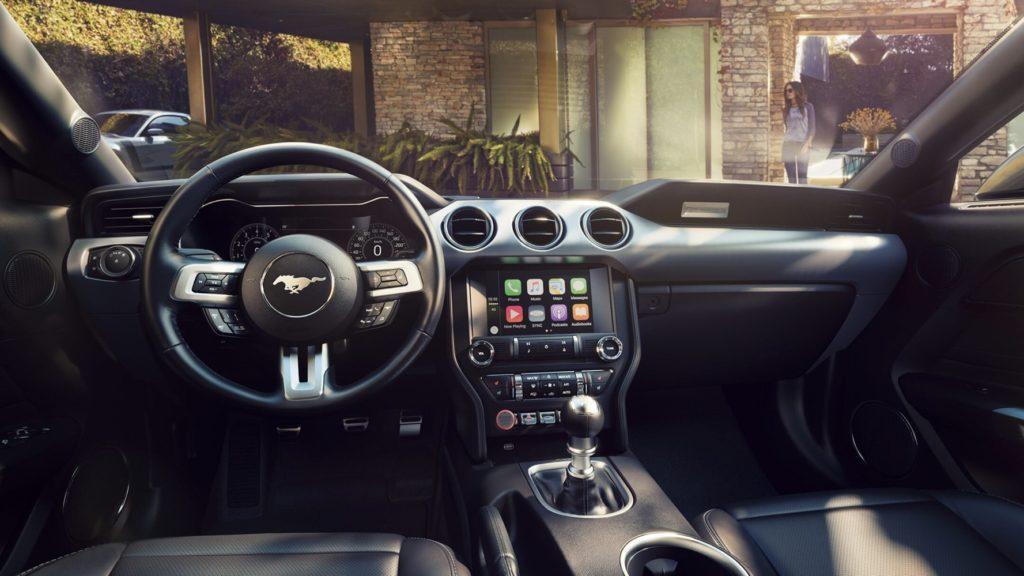 Interni della Ford Mustang