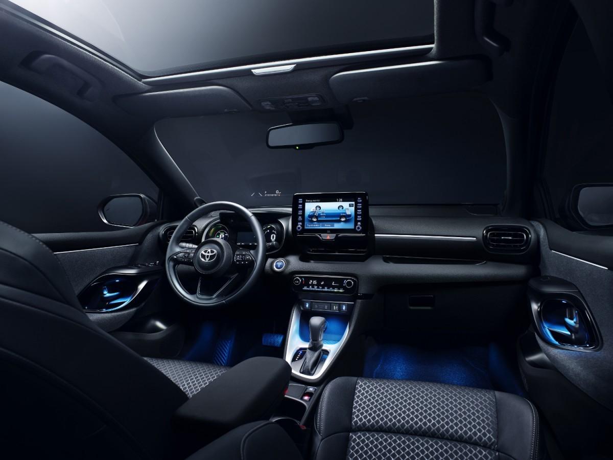 Interni della nuova Yaris 2020
