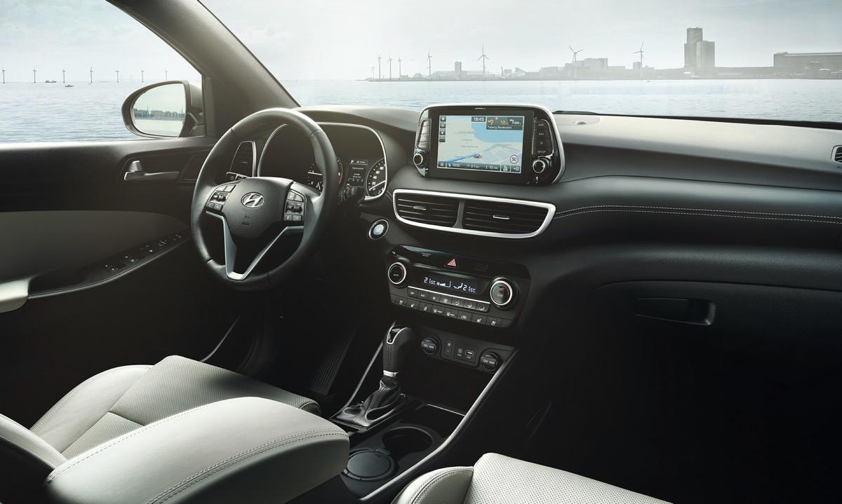 Interni della Hyundai Tucson